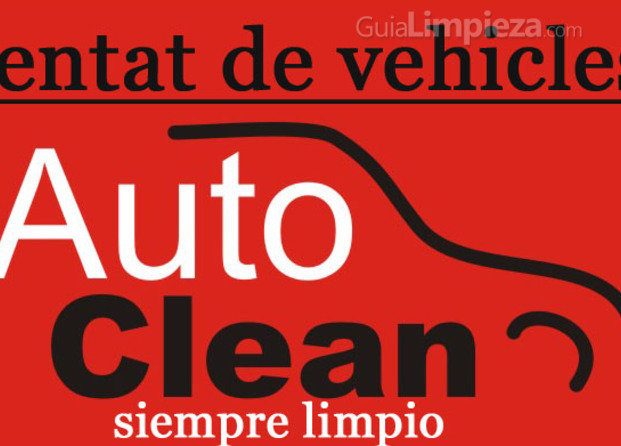 Letrero Auto clean Girona