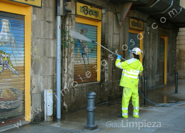 Limpieza  graffitis