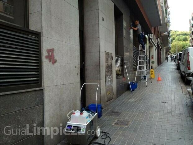 limpiar fachada en barcelona