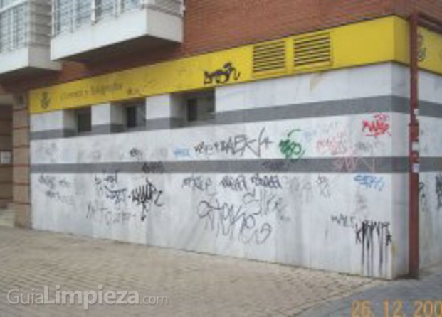 Limpieza graffiti