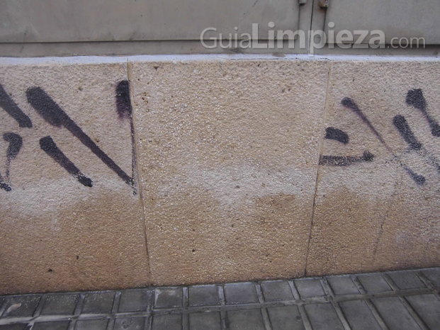 Eliminación de grafitis 