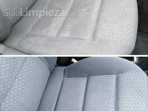 Limpieza silla de coche