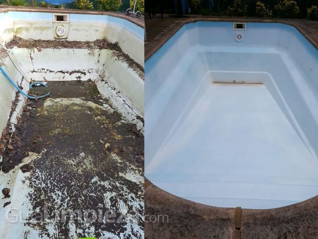 Limpieza piscina particular 