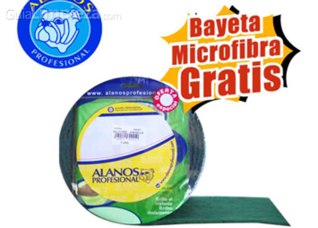 bayeta de microfibras