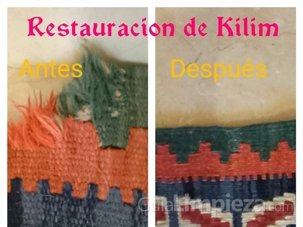 Restauración de kilim