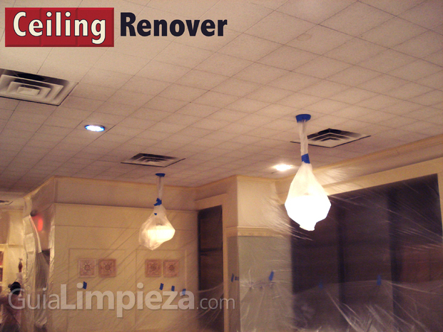 Limpieza de techos sin obra por Ceiling Renover