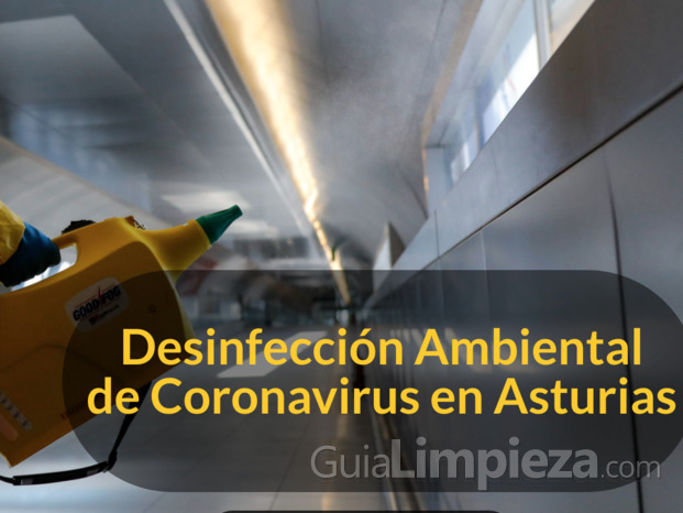 Desinfección Coronavirus Asturias.