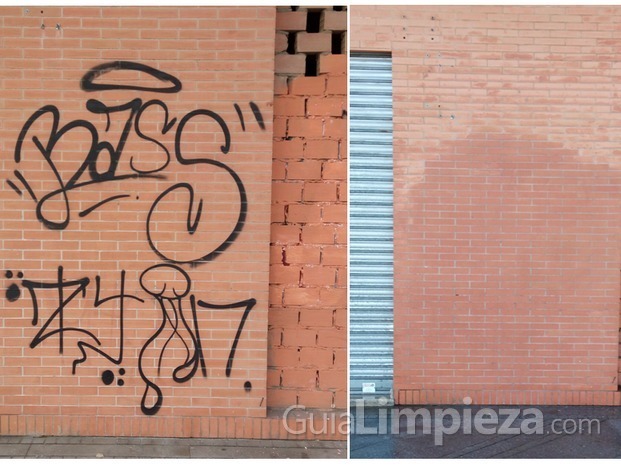 Eliminación de grafitis en Málaga