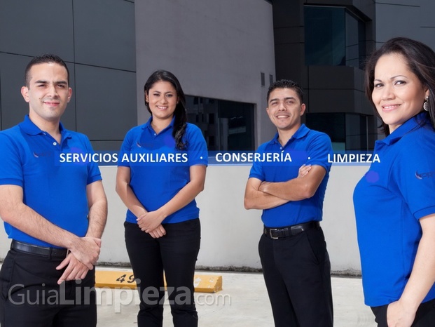 Servicios Auxiliares, Conserjería y Limpieza