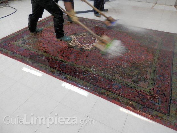 Limpieza de alfombras persas